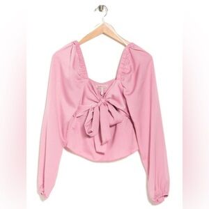 BCBG Generation Tie Front Blouse